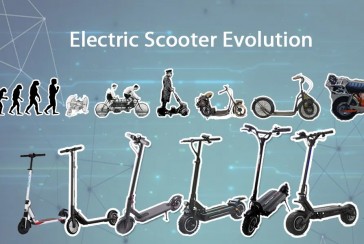 Who and when invented the e-scooter?