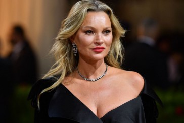 Supermodel with gold statue: Who is Kate Moss?