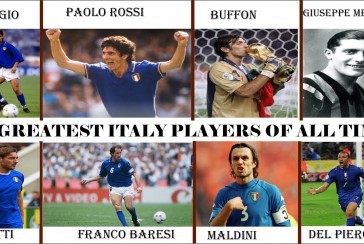 Who are the 10 best Italian football players in history?