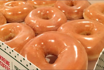 They grew up with the smell of donuts spreading on the road and cheering the noses: Krispy Kreme