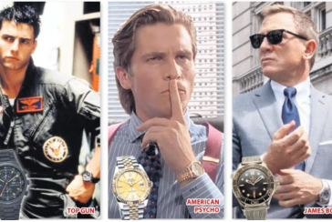 Which movie stars wore which famous watches?