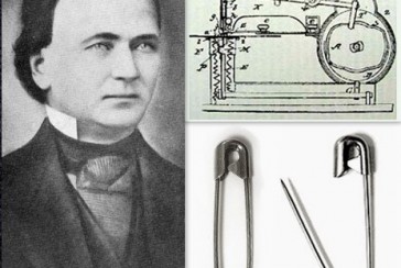 Who invented the safety pin?