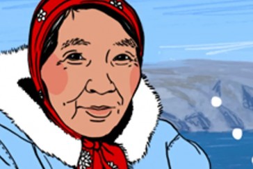 Who is Mitiarjuk Nappaaluk, the author of the first novel written in Inuit language?