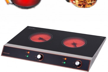 Schott invented the heat resistant Halogen Cooktop