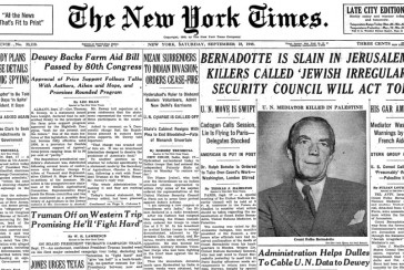 Who is Folke Bernadotte?