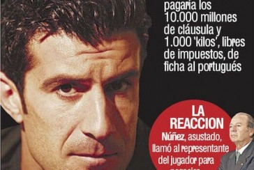 Football’s wildest transfer saga: Luis Figo