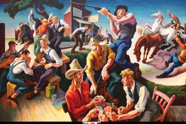 He illustrated the American peasant: Who is Thomas Hart Benton?