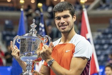 Who is Carlos Alcaraz who made his name in tennis history at the age of 19?