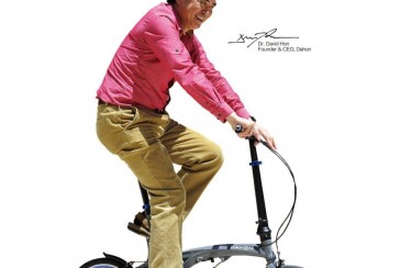 Foldable bike genius: David T. Hon