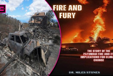 Who is Dr Miles Stone? How could he write his book two days after the overhead fires broke out?