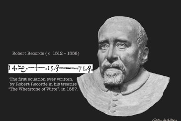 Inventor of the equal sign: Who is Robert Recorde?