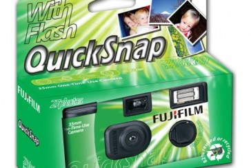 Who invented the disposable camera and when?