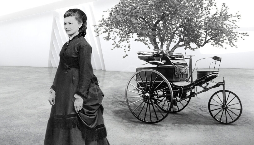 Who is Bertha Benz, the mother of the first car?