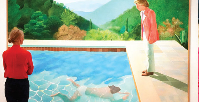 David Hockney: One of his favorite subjects was painting swimming pools in Los Angeles