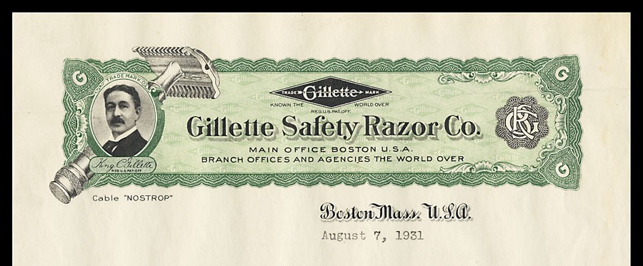 King Camp Gillette: The inventor of the razor