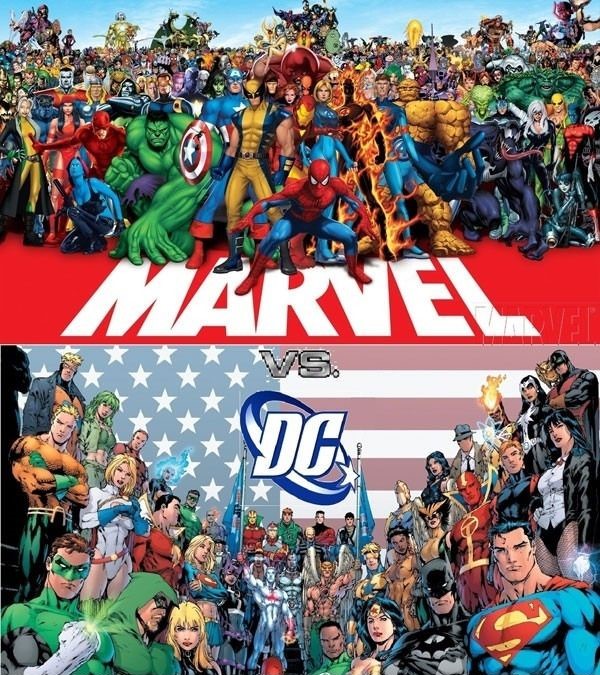 The founding stories of two giant companies: Are you a Marvel or a DC Comics person?