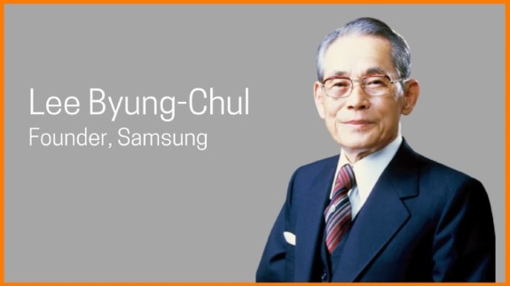 Lee Byung-chul : When he started a company to sell dried fish at the age of 28, he didn't know he was creating an electronics giant