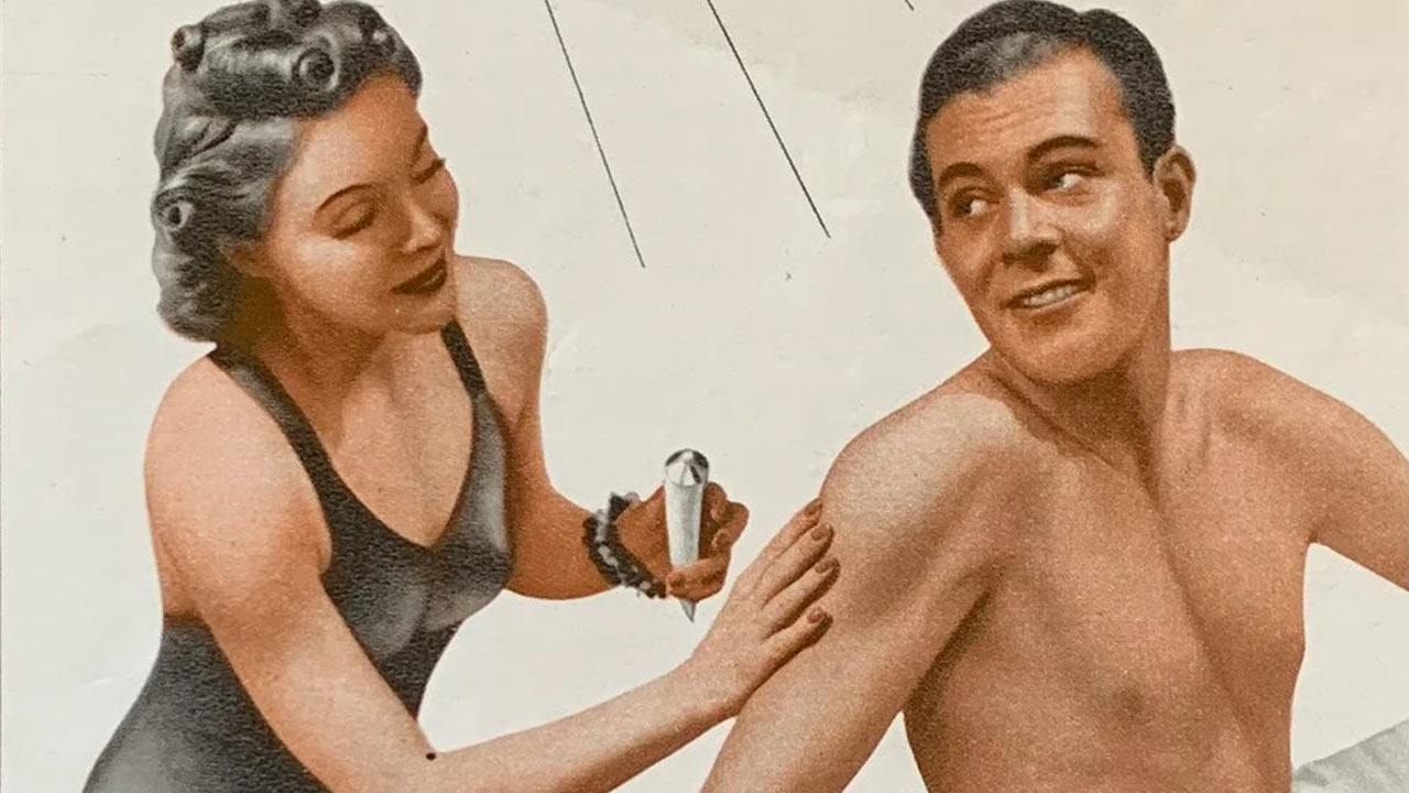 When and by whom was sunscreen invented?