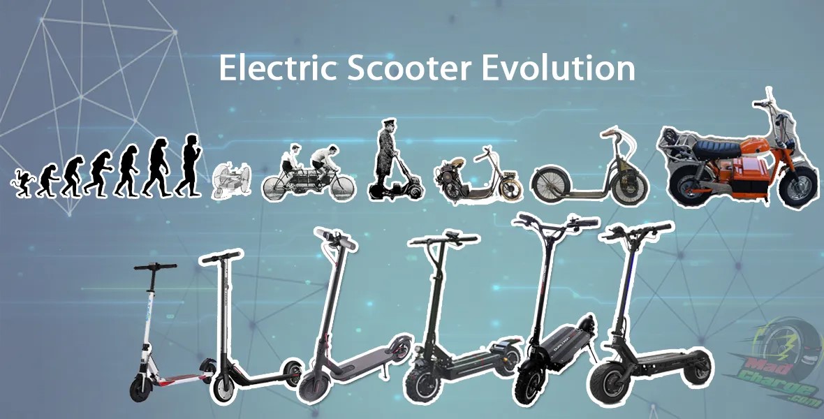 Who and when invented the e-scooter?