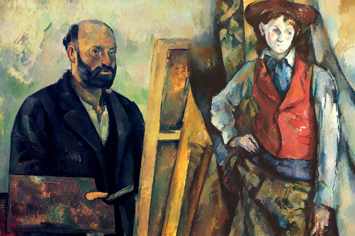 He hid both his artistry and his wife from his father, a wealthy hat merchant: Who is Paul Cézanne?