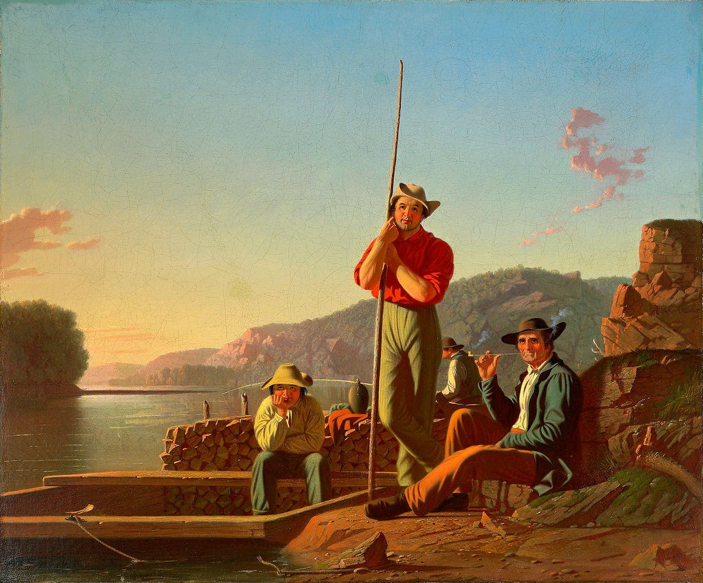 His pictures are very cheerful and funny: Who is George Caleb Bingham?