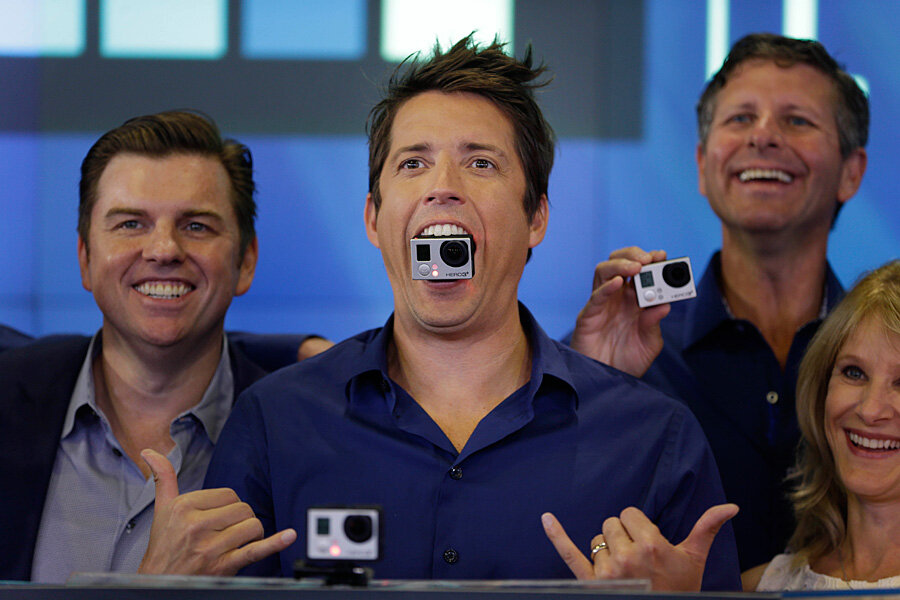 Nick Woodman: Make me a camera so that I can shoot while skydiving or falling from a waterfall...