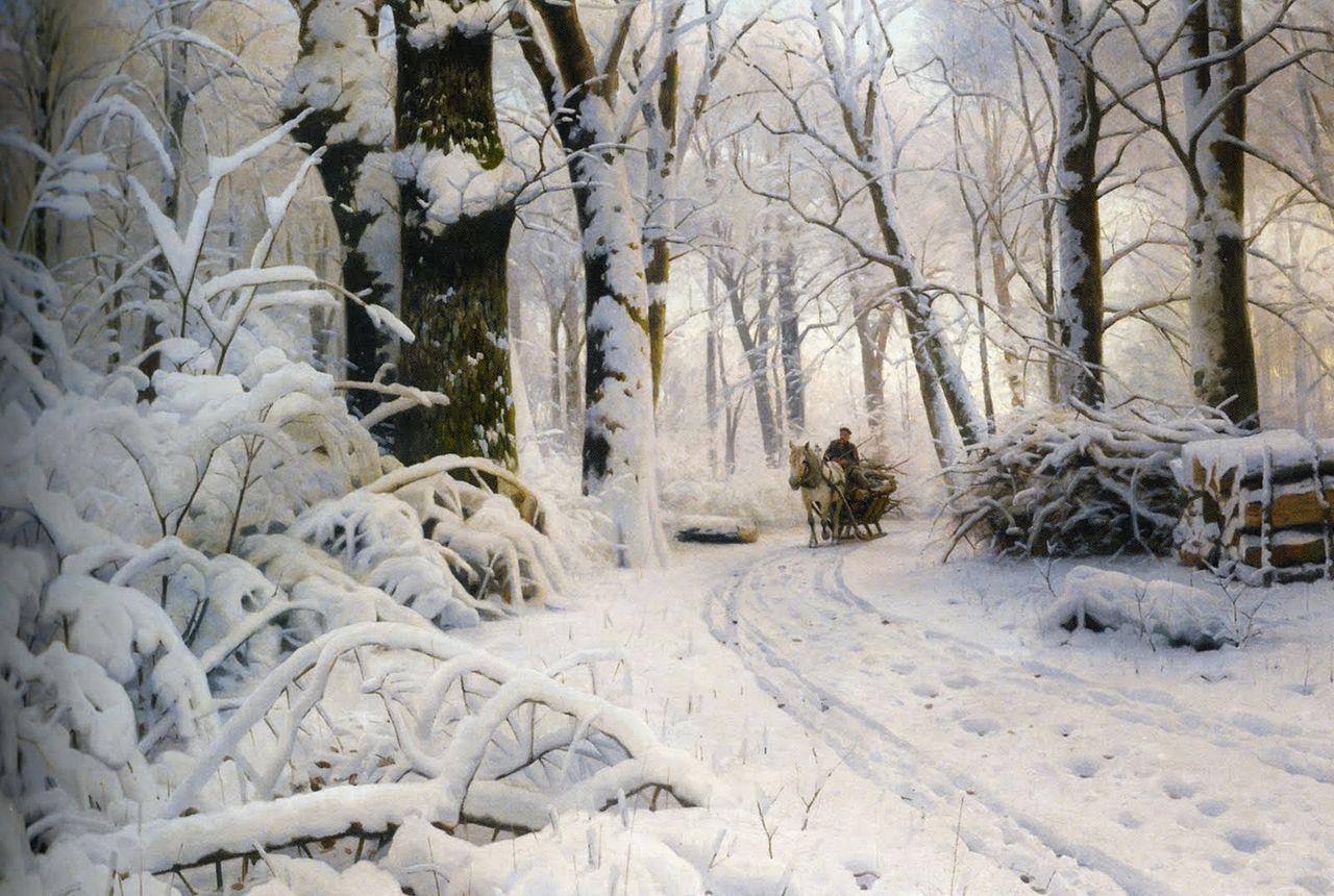 The most beautiful painter of winter: Who is Peder Mørk Mønsted?