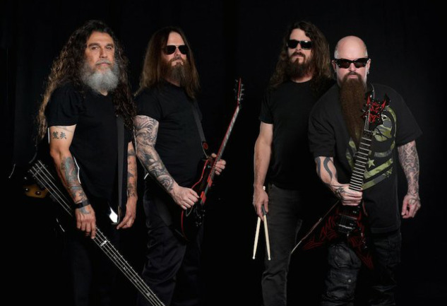 One of the four great and legendary Thrash Metal bands: Who did Slayer consist of?