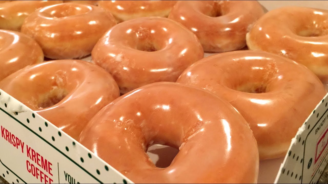 They grew up with the smell of donuts spreading on the road and cheering the noses: Krispy Kreme