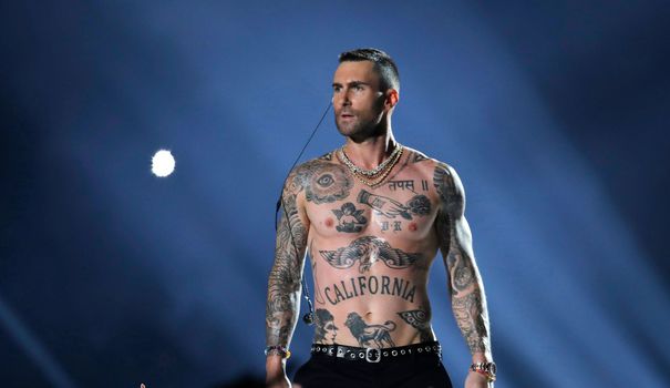 Who is Adam Levine, the founder and vocalist of the pop rock band Maroon 5?