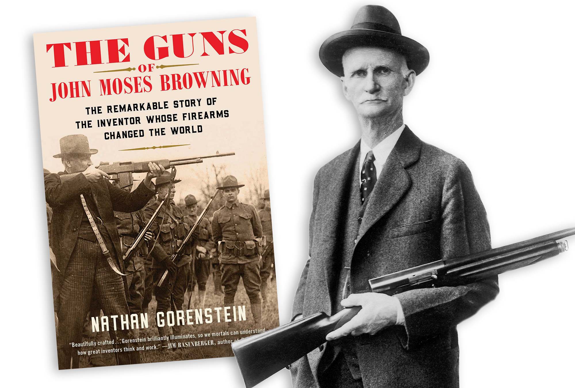 He received more than 120 firearm patents: Who is John Moses Browning?