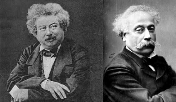 There are actually two people, father and son: Who is Alexandre Dumas?