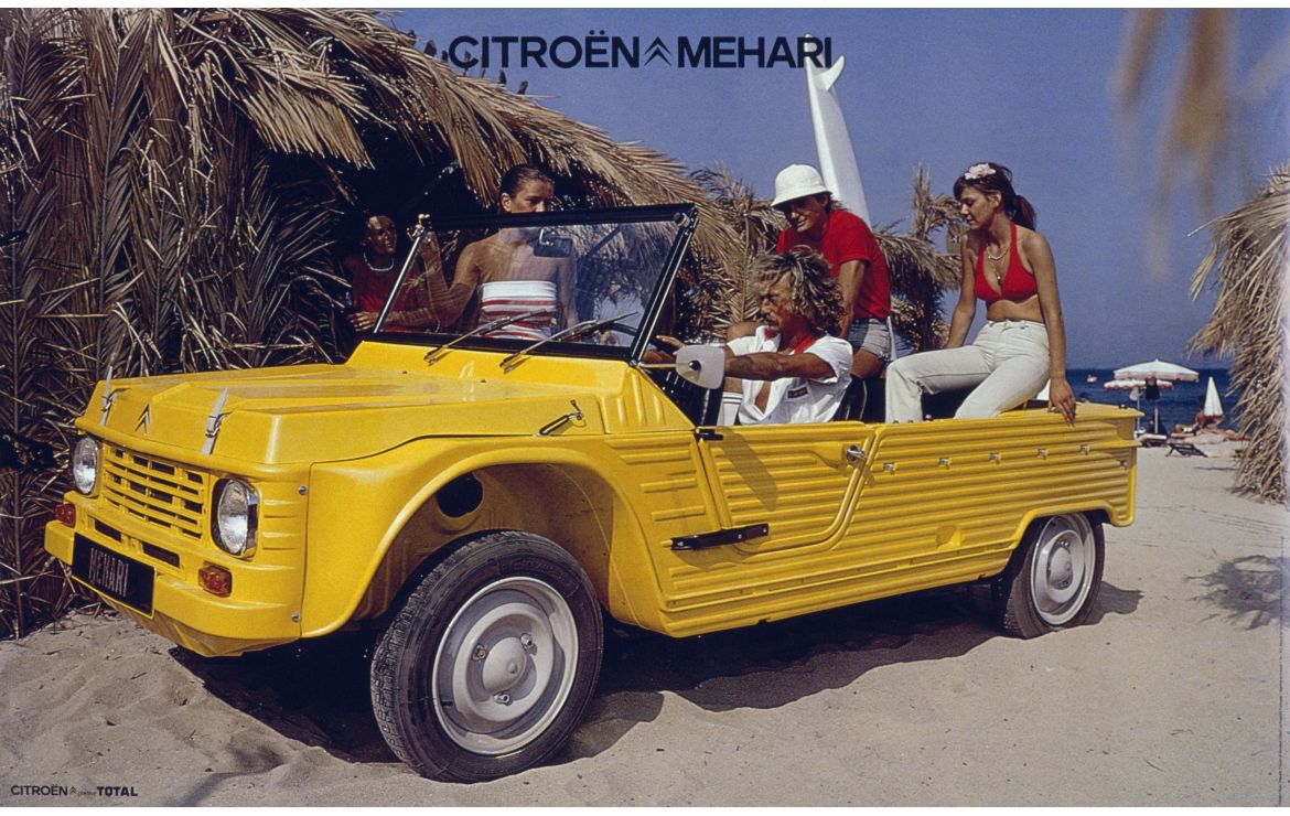 Who owns the first idea of Citroen Mehari?