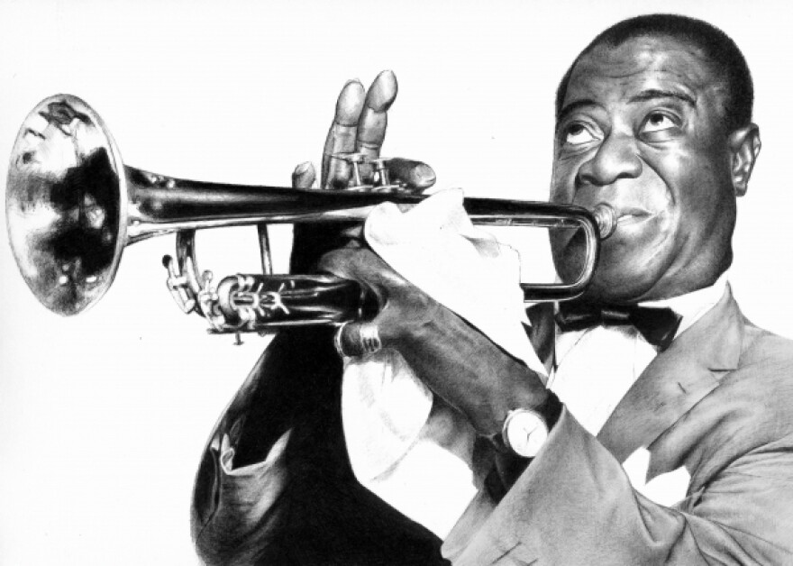 Incarcerated as a child, playing trumpet in the prison band: who is Louis Armstrong?