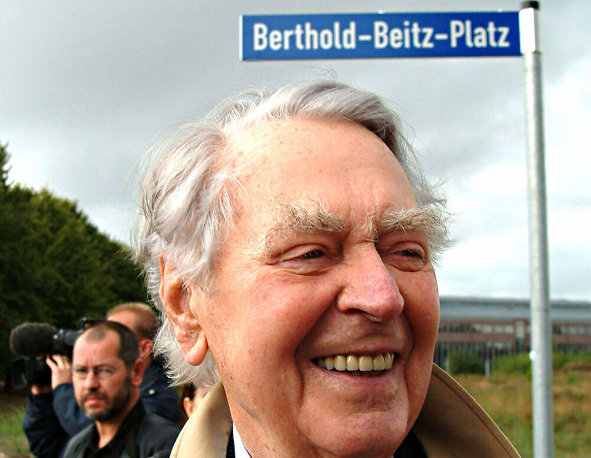 He managed Krupp, Germany's largest steel producer, for many years: Who is Berthold Beitz?