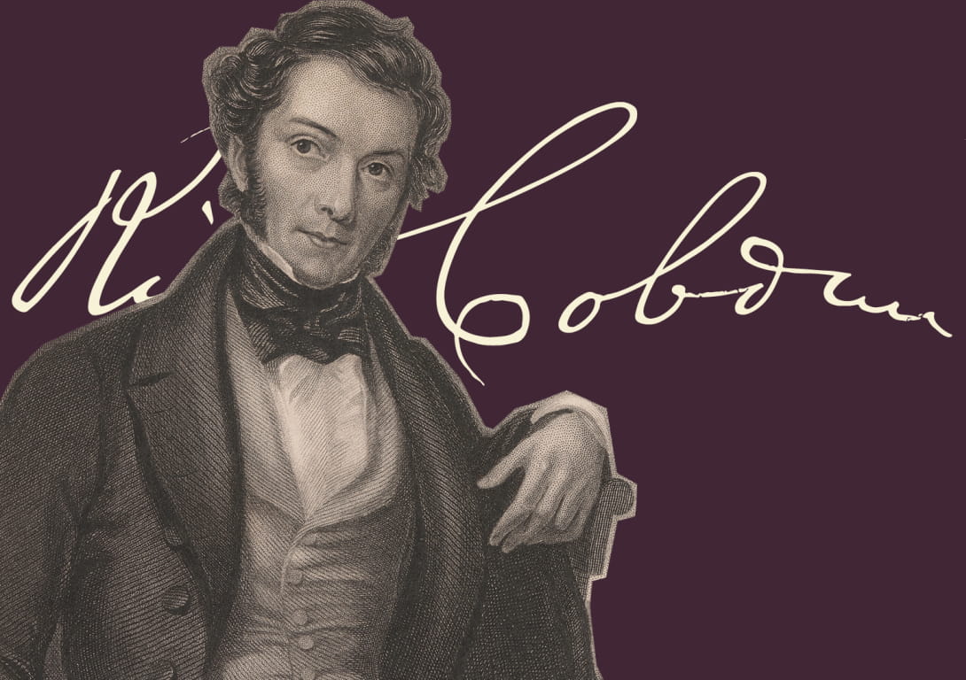 He is the leader of the free trade movement: Who is Richard Cobden?