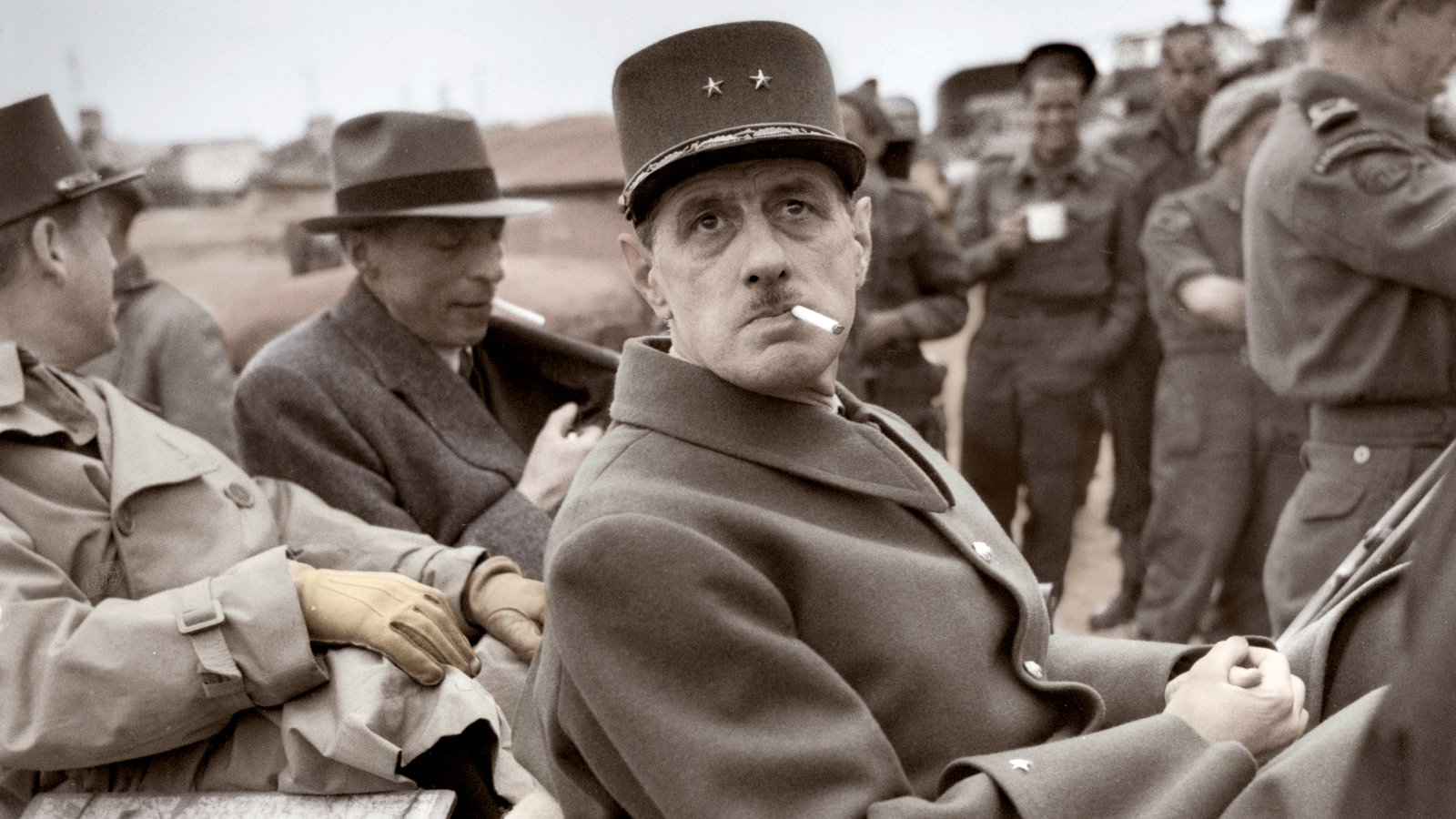 He was at the head of the army that entered Paris, which was liberated from the German occupation: Who is De Gaulle?