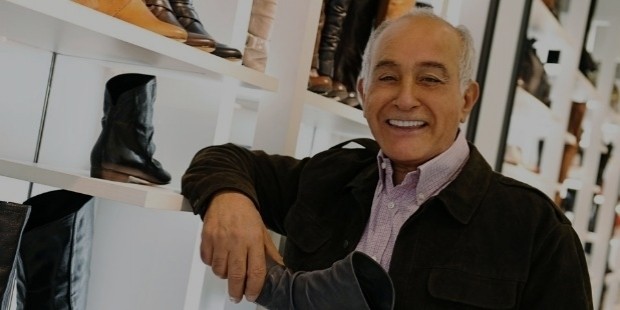 His grandfather was a cobbler, his father owned a shoe store; that world famous shoe designer: Aldo Bensadoun