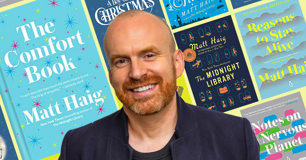 Just when he was about to commit suicide... Who is Matt Haig?