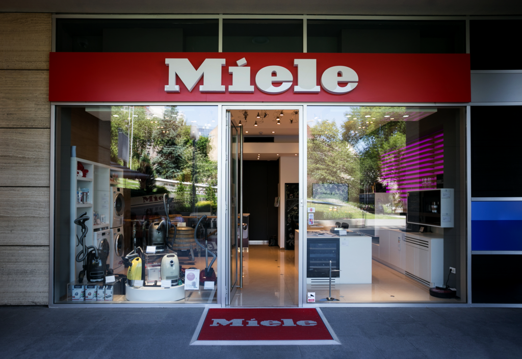 Miele, which is Made in Germany, has become a giant brand in the white goods sector