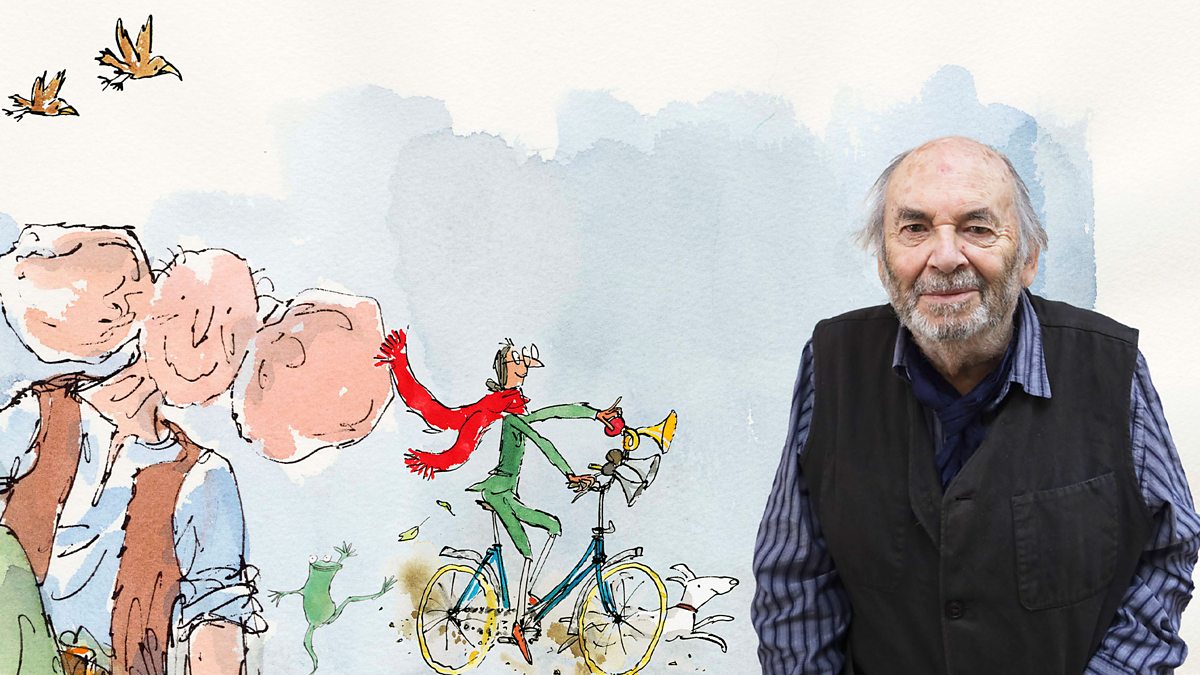 The illustrator whose lines you can recognize from 100 meters away: Who is Quentin Blake?