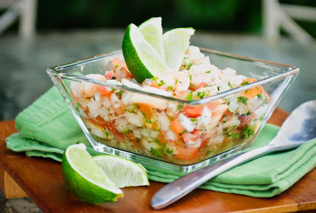 What is ceviche; How is it made, in which country was it invented?