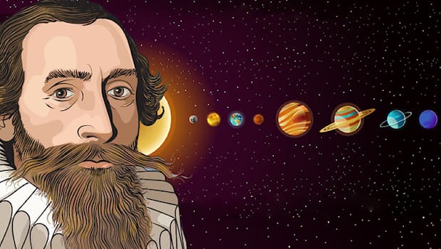 He discovered that the planets revolved in elliptical rather than circular orbits: Who is Johannes Kepler?