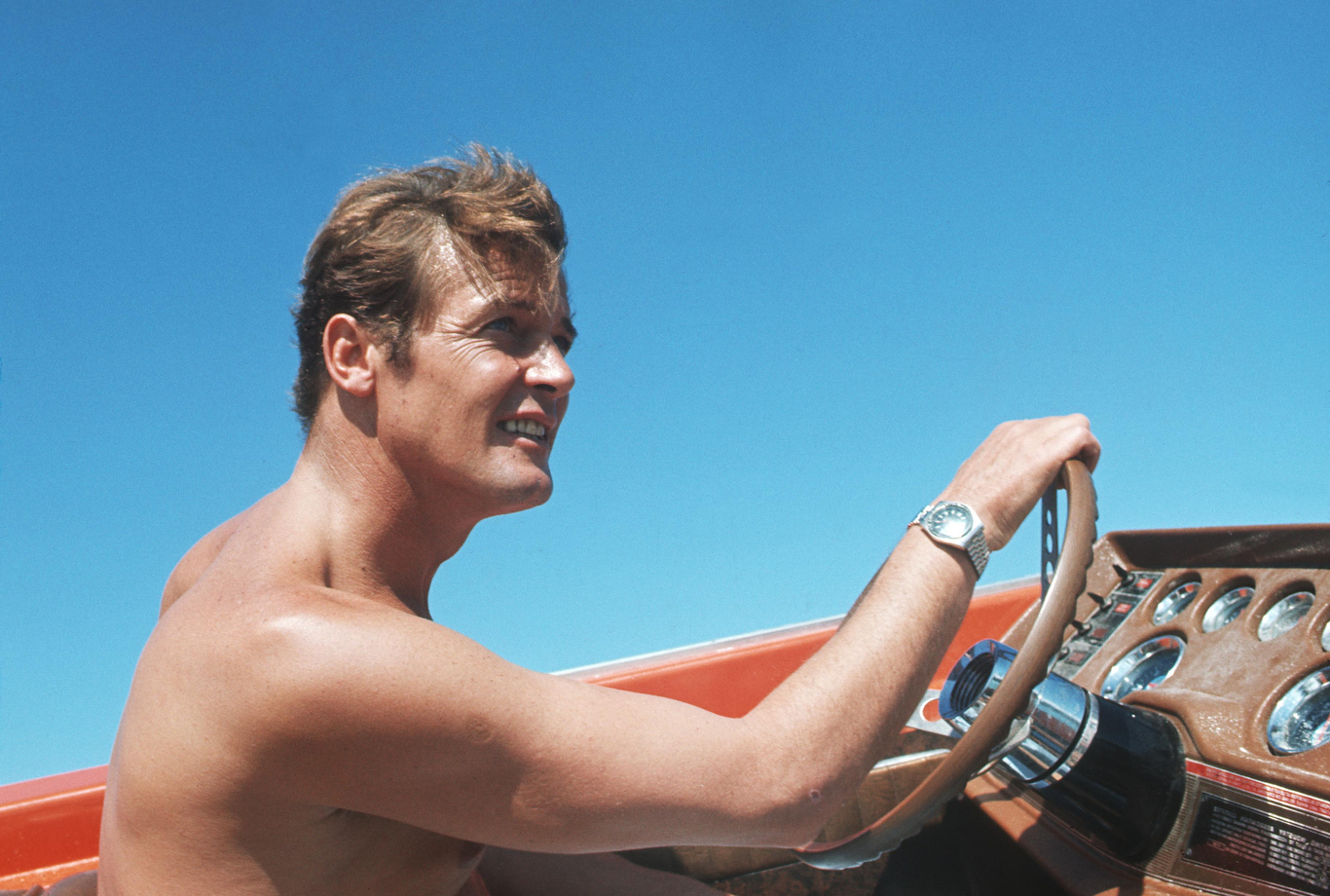 He played the 'James Bond' character in 7 films: Who is Roger Moore?