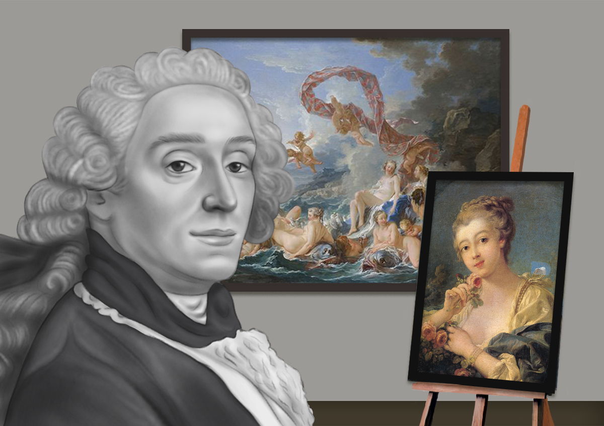 He illustrated the works of La Fontaine: Who is François Boucher?