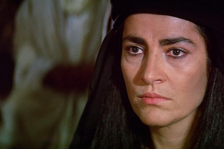 Who is Irene Papas, the Greek star of the films The Message and Zorba?