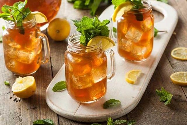 Who invented iced tea in history?