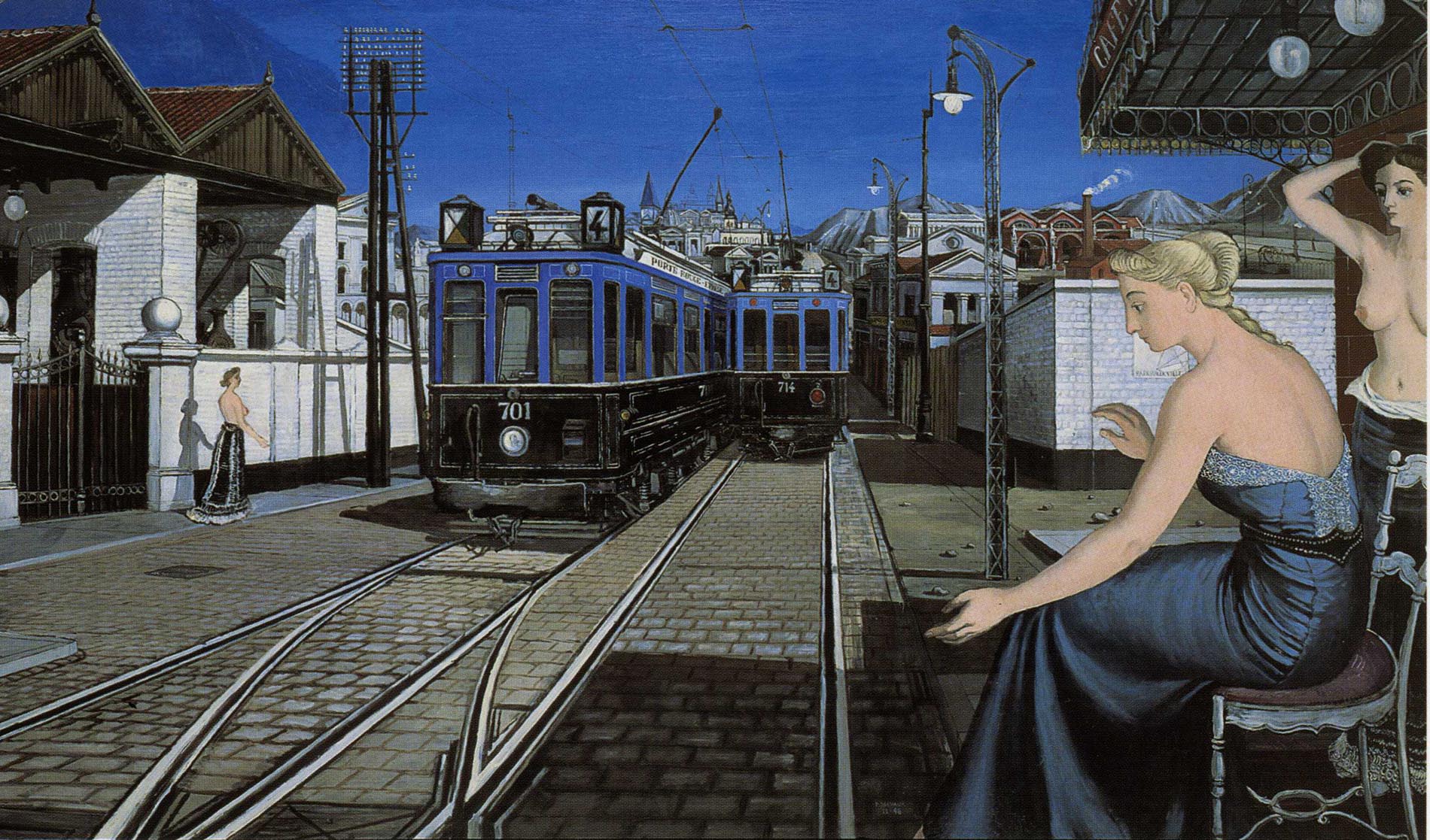 He is one of the representatives of surrealist painting: Who is Paul Delvaux?