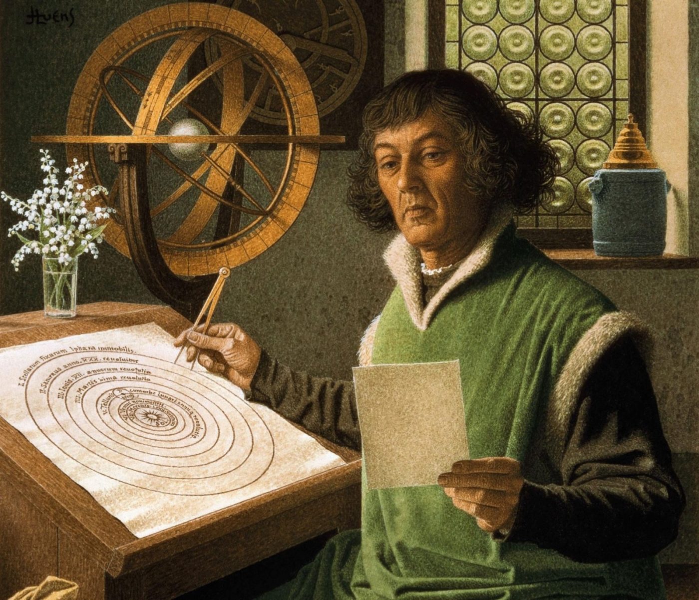 Who is Nicolaus Copernicus, the founder of modern astronomy?