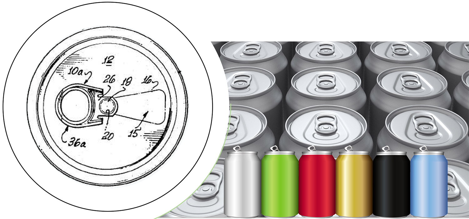 Who invented the pull-tab opener?